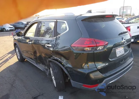 2019 Nissan Rogue Sv z USA, uszkodzony, nr VIN 5N1AT2MTXKC746626